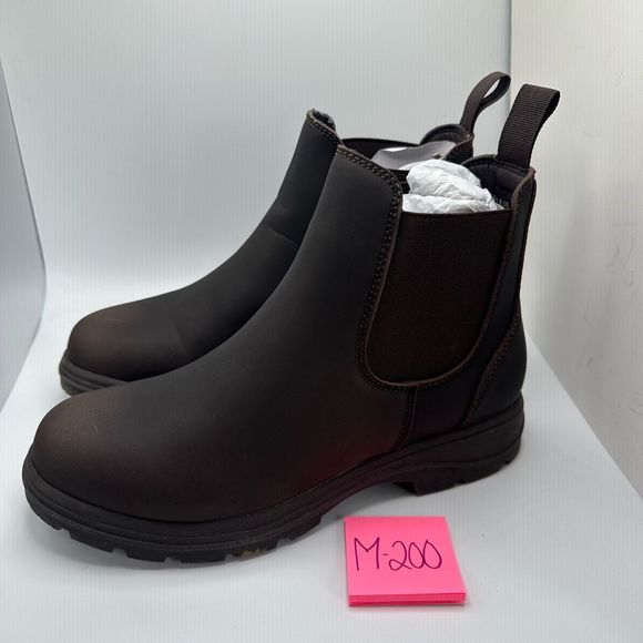 CUSHIONAIRE Women's Britain slip on chelsea boot +Memory Foam 8.5 ESPRESSO - Picture 3 of 7